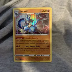 Lucario - 79/172 - 2022 Brilliant Stars - Holo Rare - Pokemon TCG - NM-M - Image 1