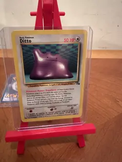 Ditto - 18/62 Fossil Set - Pokemon TCG - WOTC Unlimited - 1999 - Image 1