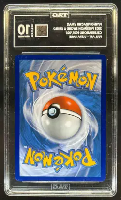 2021 Pokemon SWSH Celebrations Flying Pikachu VM #007/025 TAG 10 - Image 2