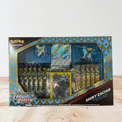 Pokemon Crown Zenith Shiny Zacian Premium Figure Collection Box - Sealed - Image 1