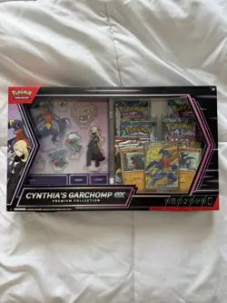 NEW SEALED Pokemon TCG Cynthia's Garchomp EX Premium Collection - Image 1