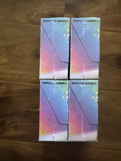 Pokemon TCG Prismatic Evolutions Booster Bundle Factory Sealed In Hand Lot of 4 - Image 4
