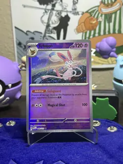 Pokemon TCG Sylveon Master Ball Pattern 040/131 Prismatic Evolutions NM/Mint - Image 1