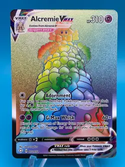 Alcremie VMAX 073/072 Secret Rainbow Rare - 2021 Pokemon Shining Fates NM - Image 1
