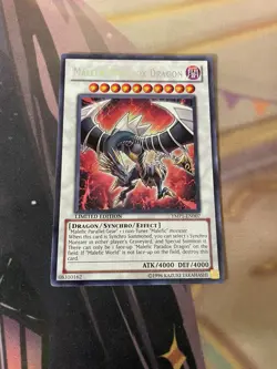 YUGIOH - MALEFIC PARADOX DRAGON - SECRET RARE - YMP1 - NM - LIMITED - Image 1