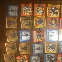 Yugioh Topps 1996 Peel & Stick Stickers Lot of 38 - Image 5