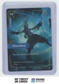 2025 Riftbound League of Legends OGN Epic Spell Time Warp #122/298 - Image 1