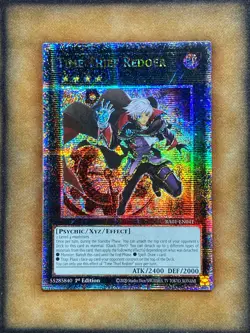 Yugioh Time Thief Redoer RA01-EN041 Quarter Century Rare 1st Ed NM - Image 1