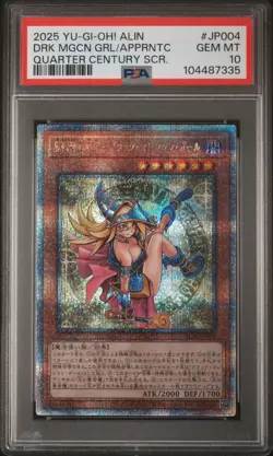 2025 #JP004 DARK MAGICIAN GIRL THE MAGICIAN'S APPRENTICE PSA 10 - Image 1
