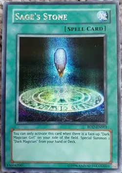 Yu-Gi-Oh! TCG Sage's Stone ROD-EN003 Secret Rare Video Game Promo - Image 1