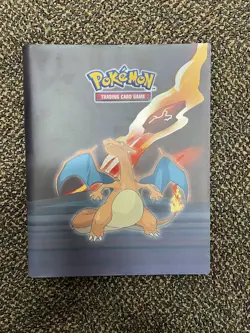 Pokemon Scorching Summit 9 Pocket PRO Binder Charizard - Holds 360 Cards - Image 1