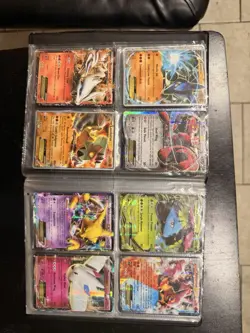 Pokemon Card Binder w/ 50+ cards can hold up to 80 cards - Image 3