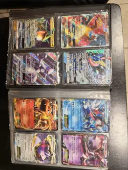 Pokemon Card Binder w/ 50+ cards can hold up to 80 cards - Image 5