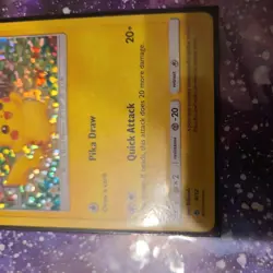 Pikachu McDonald’s Promo 4/12 Rare Holo 2018 Pokemon Card! ** PACK FRESH!! ** - Image 3