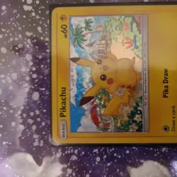 Pikachu McDonald’s Promo 4/12 Rare Holo 2018 Pokemon Card! ** PACK FRESH!! ** - Image 4