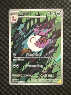 Arbok 176/162 Holo SV05 Temporal Forces Pokemon Card - NM - Image 1