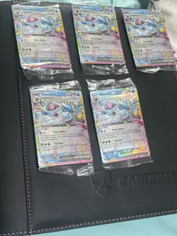 Pokemon Glaceon EX Holo Cards Set of 5 Sealed Holiday Calendar Promos - Image 1