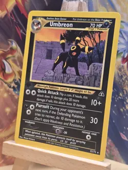 Umbreon Neo Discovery 32/75 Regular Non-Holo Card 1st Edition - Image 2