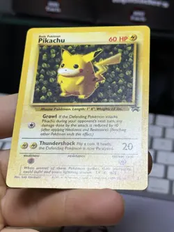 Pikachu 1 1999 27 2000 Black Star Promo Vintage Pokemon Card Lot WOTC - Image 5