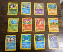 Pokemon TCG Expedition Set Lot - 12 Total Cards Incl Reverse Holos - Image 1
