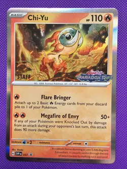 Paradox Rift STAFF Prerelease Stamped Promo SVP057,058,059,060 All 4 Staff Cards - Image 4