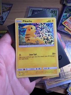 Pokemon Promo Cards Pikachu - 6/12 - McDonald's Promo 2015 RARE HOLO - Image 1