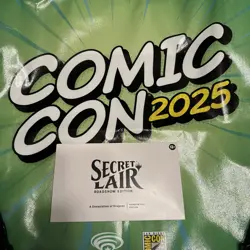 SDCC 2025 Secret Lair A Devastation of Dragons Roadshow Rainbow Foil Exclusive - Image 1
