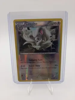 Pokemon Cinccino 89/124 Uncommon Reverse Holo XY Fates Collide TCG Card Game - Image 1