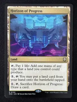1x MTG Horizon of Progress - Commander: Modern Horizons 3 (M3C) #130 - Magic - Image 1