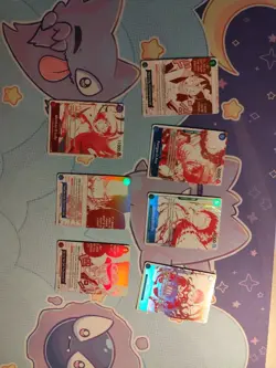 Full set 7 cards promo 3rd Anniversary Treasure Campaign One Piece ENGLISH - Image 1