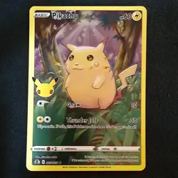 Pikachu VMAX, V & Full Art Pokemon Celebrations 25th Anniversary 5 Card Lot - Image 2