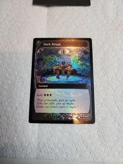 MTG Magic the Gathering Dark Ritual Future Sight Mystery Booster 2 Foil Card - Image 1