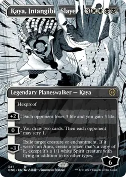 ~ Kaya, Intangible Slayer (Borderless) ~ NM ~ Phyrexia: All Will Be One ~ MTG ~ - Image 1
