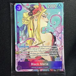 Black Maria (Illustration Box Vol.2) OP08-074 One Piece Promo Cards Foil sealed - Image 1