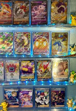 Huge Pokemon 31 Card Mix Lot Paldean Fates S Shiny, IR, Full Arts, Holo, Vmax - Image 1