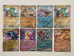 Pokemon Journey Together EX’s Lot of 8 Cards Pack Fresh Mint Condition - Image 1