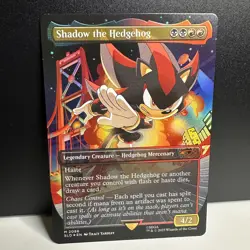 MTG: Magic Secret Lair x Sonic Hedgehog: Friends and Foes (FOIL) Set of 8 - Image 3