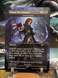 MTG | Unseat the Usurper - Praetor's Grasp [Secret Lair FINAL FANTASY] NF - Image 1