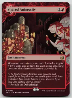 Shared Animosity R Wilds of Eldraine: Enchanting Tales 49 NM - Image 1