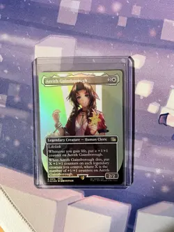 Aerith Gainsborough (Borderless) Final Fantasy Foil - Image 1