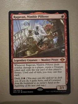 MTG - Ragavan, Nimble Pilferer - Modern Horizons 2 - NM - Image 1