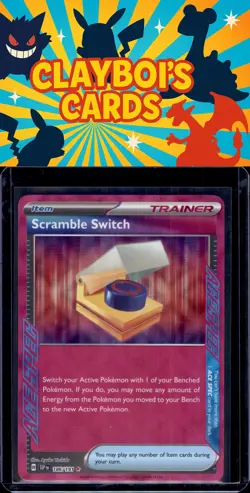 Scramble Switch SV08: Surging Sparks Pokemon 186/191 ACE NM+ - Image 1