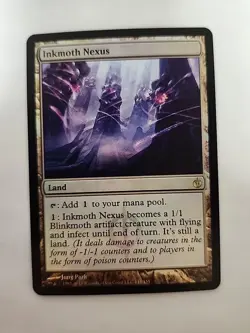MTG Inkmoth Nexus - Mirrodin Besieged NM FOIL Magic The Gathering - Image 1