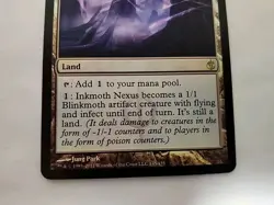 MTG Inkmoth Nexus - Mirrodin Besieged NM FOIL Magic The Gathering - Image 3
