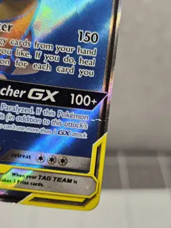 Pokemon | Blastoise & Piplup GX (Full Art) | 214/236 Sm-Cosmic Eclipse | Holo - Image 3