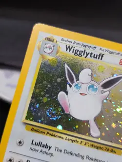 Pokemon TCG Wigglytuff 19/130 Base Set 2 Holo Rare Vintage WOTC NM-LP - Image 4
