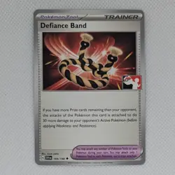Pokemon TCG Defiance Band SVI 169/198 Non-Holo Play! Prize Pack Series NM - Image 4