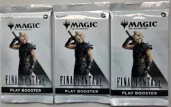 3 (three) - Final Fantasy Magic the Gathering Play Booster packs mtg - Image 1