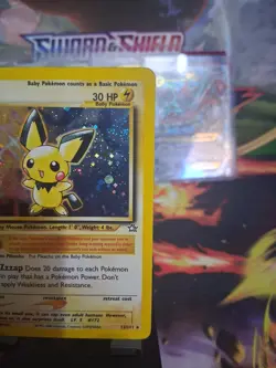 Pokemon TCG Neo Genesis Pichu 12/111 Holo Rare Unlimited - Image 2