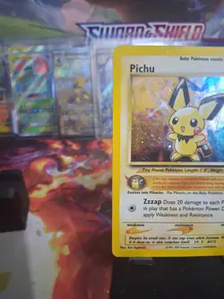 Pokemon TCG Neo Genesis Pichu 12/111 Holo Rare Unlimited - Image 3